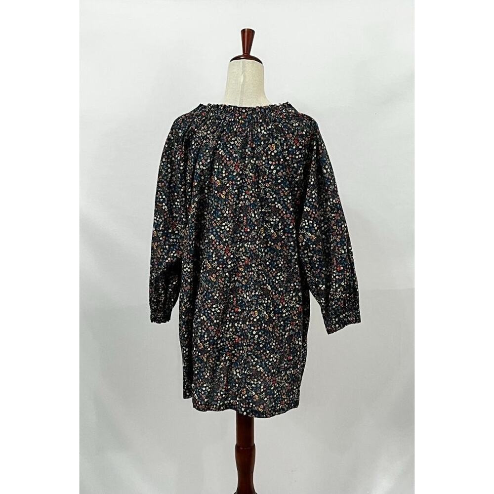 DOEN S Small Everild Dress On Off Shoulder Donna Leigh Floral Navy Mini Liberty - Picture 5 of 11